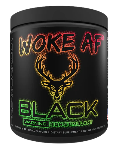 Woke AF Black High Stim Pre Workout