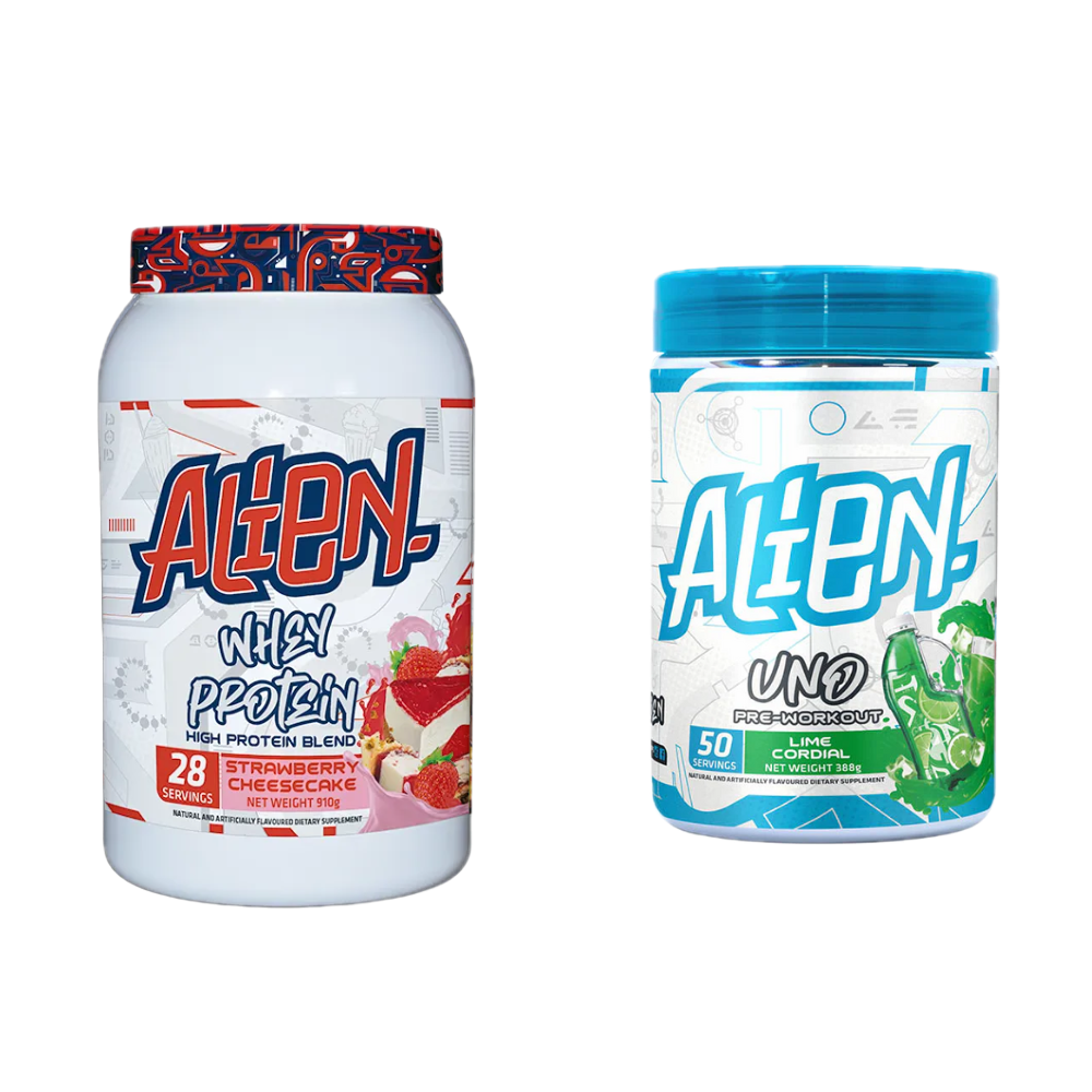 Alien Whey Blend X Uno Pre Bundle