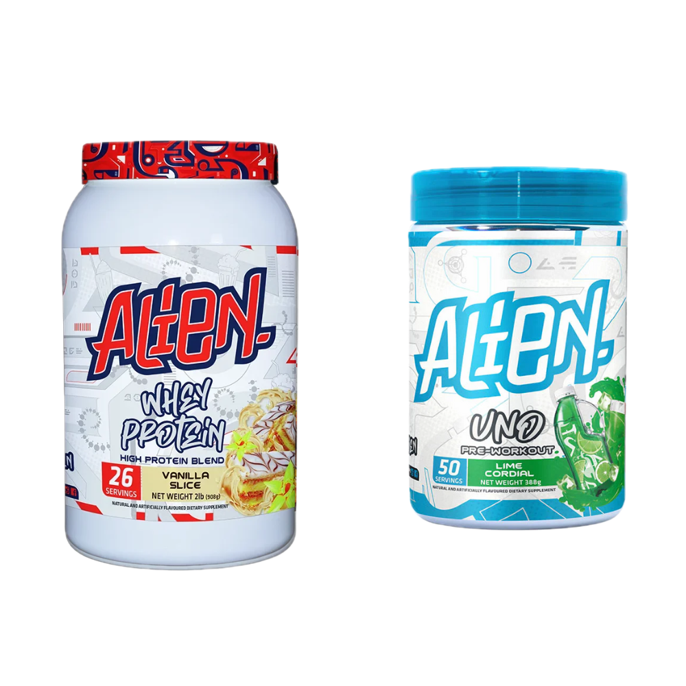 Alien Whey Blend X Uno Pre Bundle