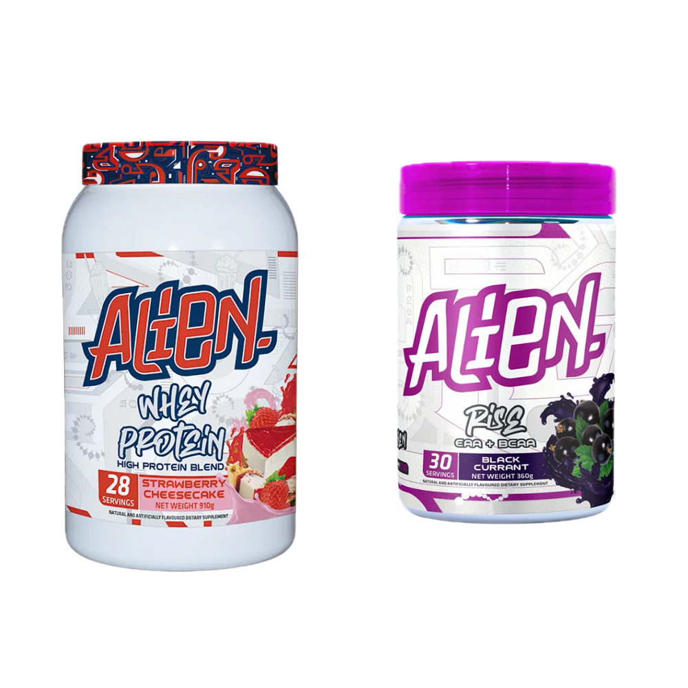 Alien Whey Blend X Rise BCAA Bundle