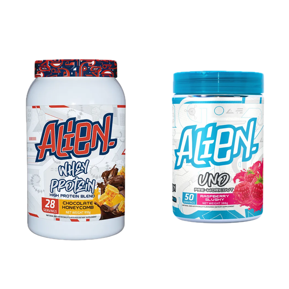 Alien Whey Blend X Uno Pre Bundle