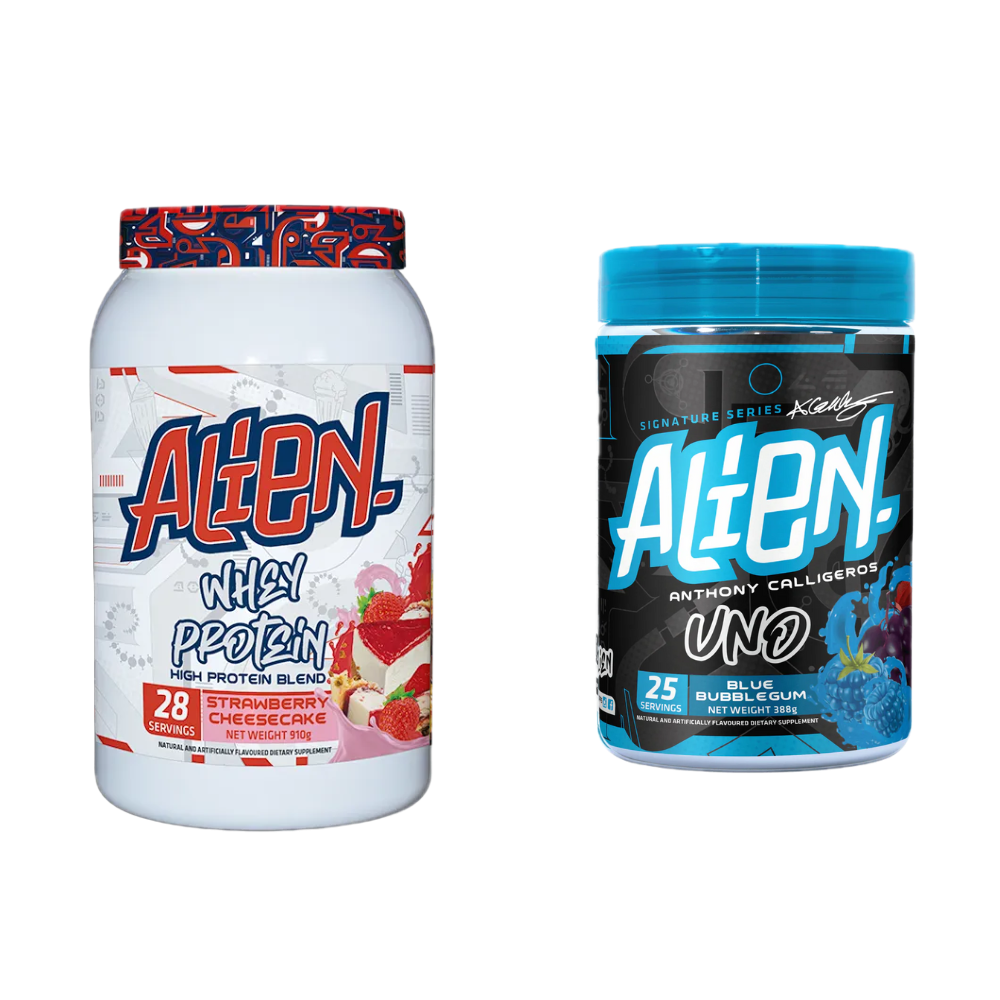 Alien Whey Blend X Uno Pre Bundle