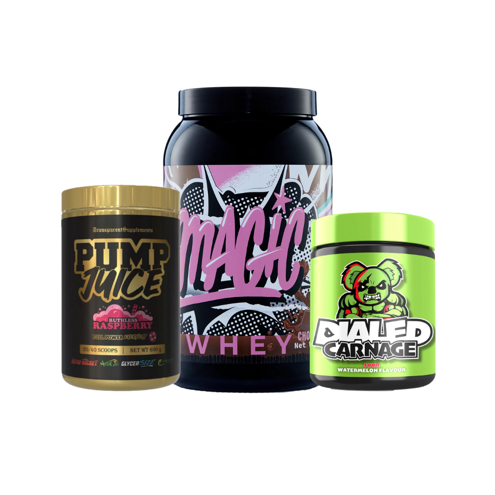 Magic Whey X Pump Juice X Dialed Carnage