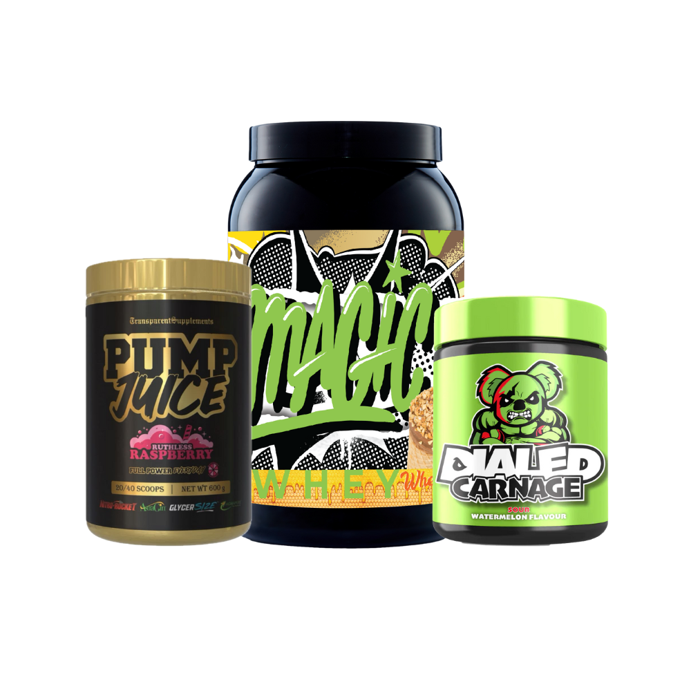 Magic Whey X Pump Juice X Dialed Carnage