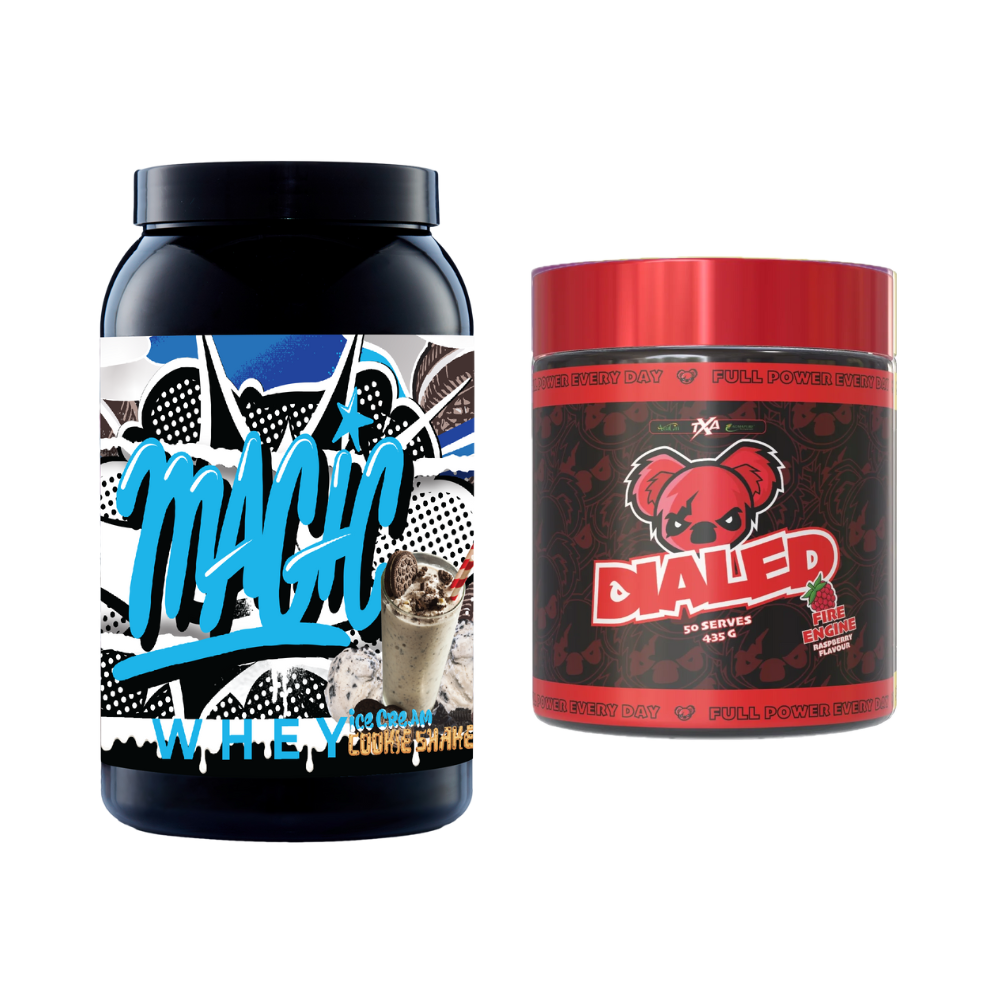 Magic Whey X Dialed Pre Bundle